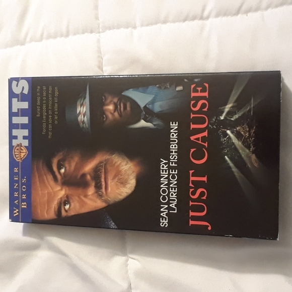 6/$15 Just cause Warner bros 1995 VHS video tape - Picture 2 of 3